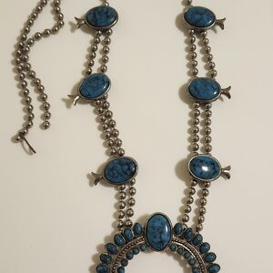 Vintage Goldette Turquoise Necklace